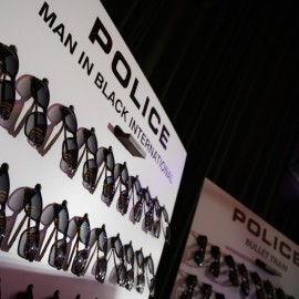 Показ новой коллекции одежды и аксессуаров Police